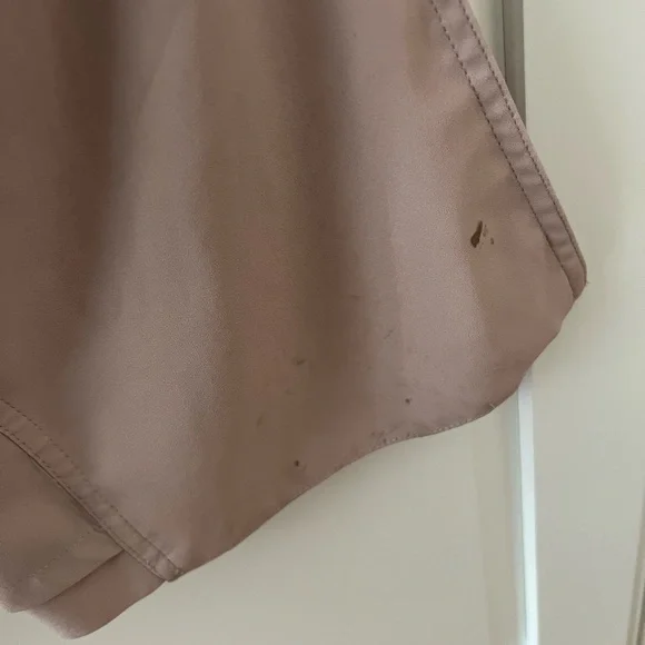 Aritzia Babaton Quincey quincy jacket trench XXS dusty pink tan - Picture 6 of 7